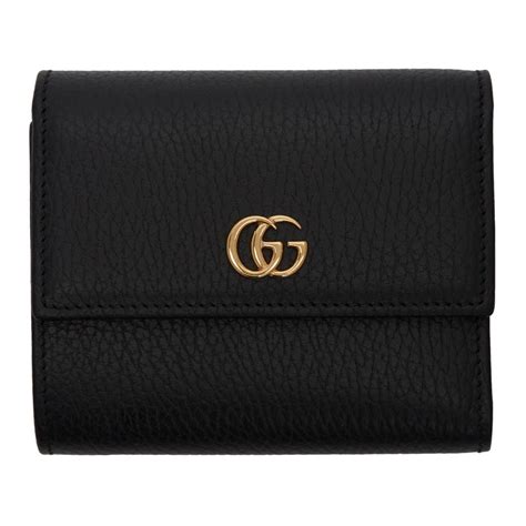 gucci mens trifold wallet|Gucci small wallet men.